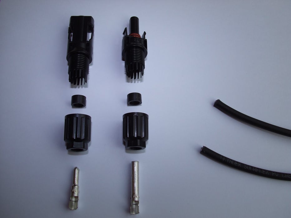 คู่มือการเชื่อมต่อ MC4 Solar Connector